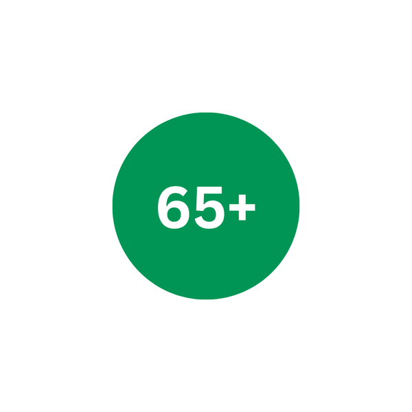 Seniors 65+ Admission